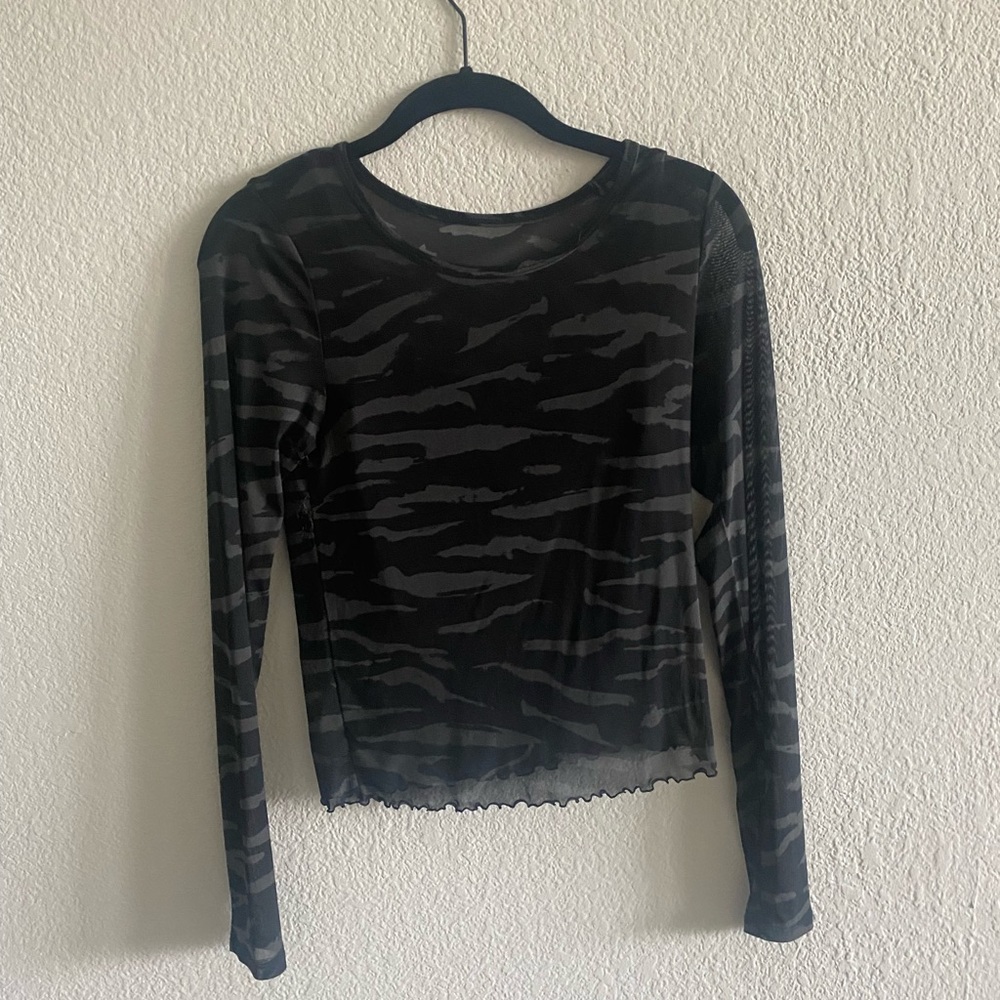 Abercrombie Zebra top (with attached under tank)